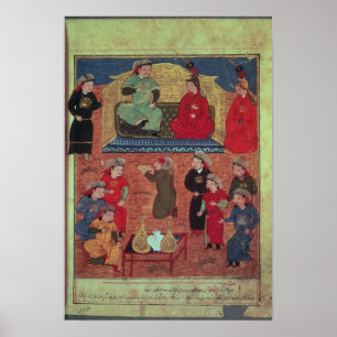 Póster Sra. Supp. Pers.Arghan Khan con dos de sus