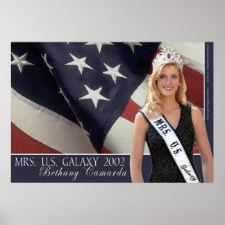Póster Sra. U.S. Galaxy - 1