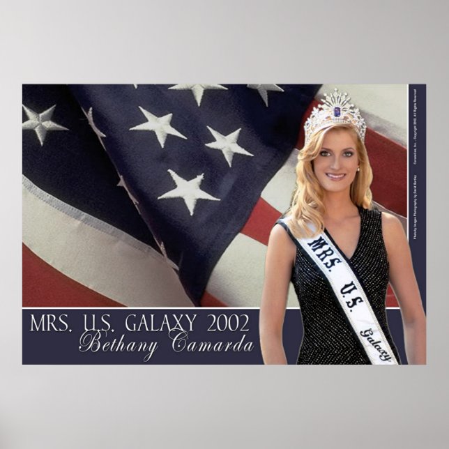 Póster Sra. U.S. Galaxy - 1 (Frente)