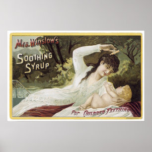 Póster Sra. Winslow Syrup