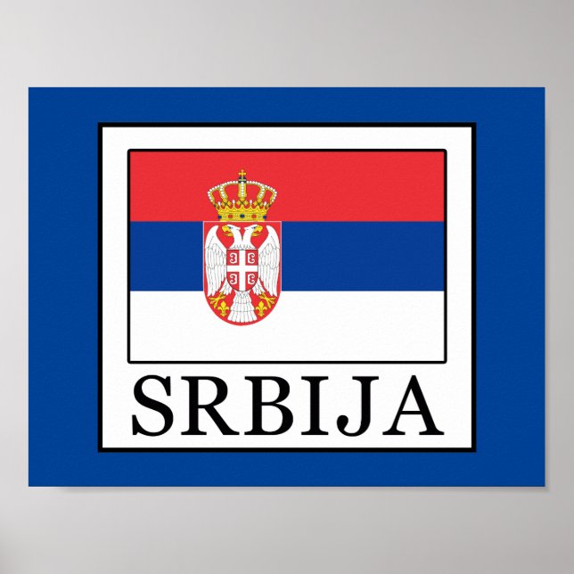 Póster Srbija (Frente)
