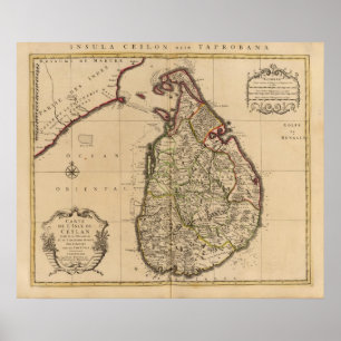 Póster Sri Lanka