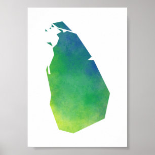 Póster Sri Lanka