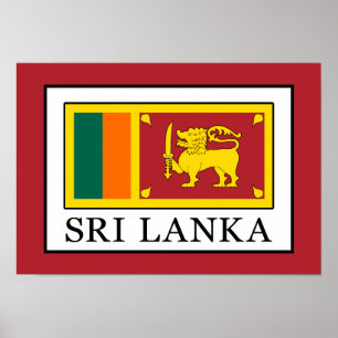 Póster Sri Lanka
