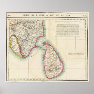 Póster Sri Lanka, India 108