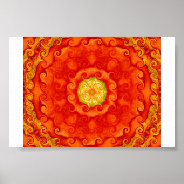 PÓSTER SRI YANTRA (Frente)