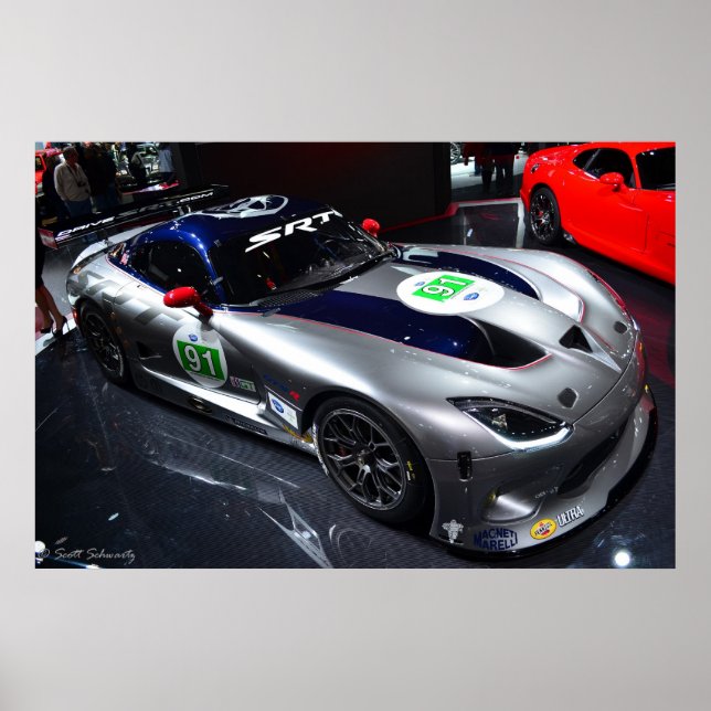 Póster SRT Viper GTSR 2014 (Frente)