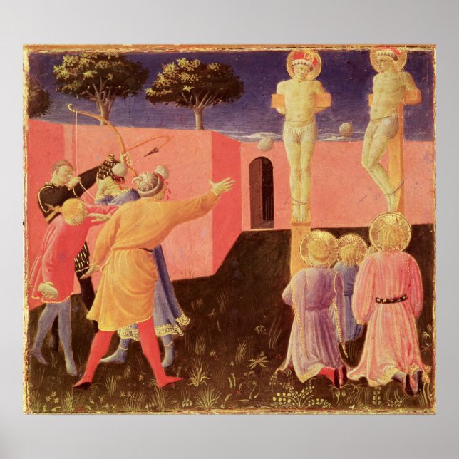 Póster SS. Cosmas y Damian (Frente)