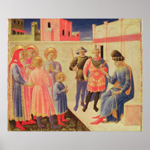 Póster SS. Cosmas y Damian Antes del Diocleciano