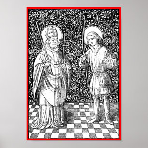 Póster SS. Fabian & Sebastian (BG 01)