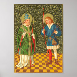 Póster SS. Fabian & Sebastian (PA 01)