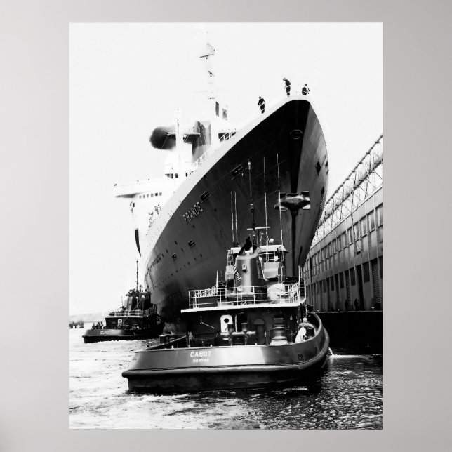 Póster SS France en Boston (Frente)