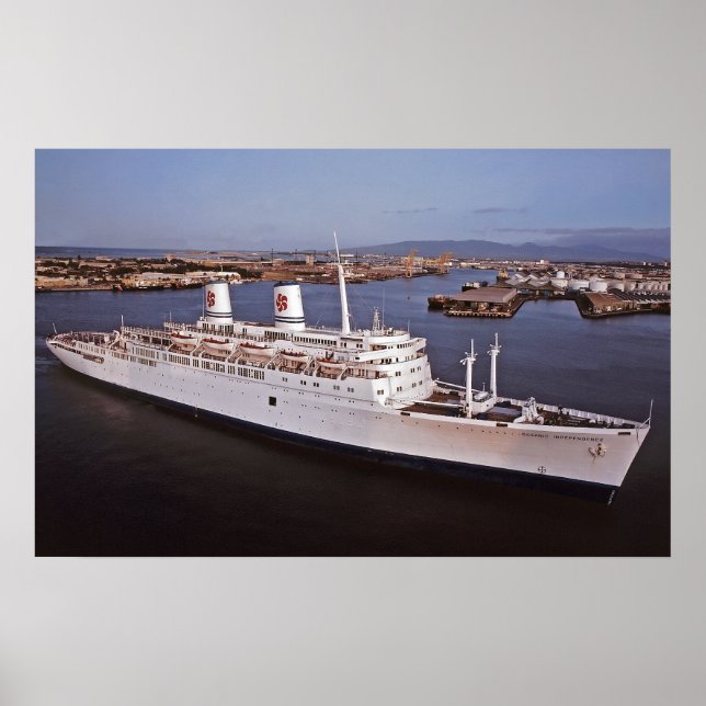 Póster SS Independencia Oceánica (Frente)