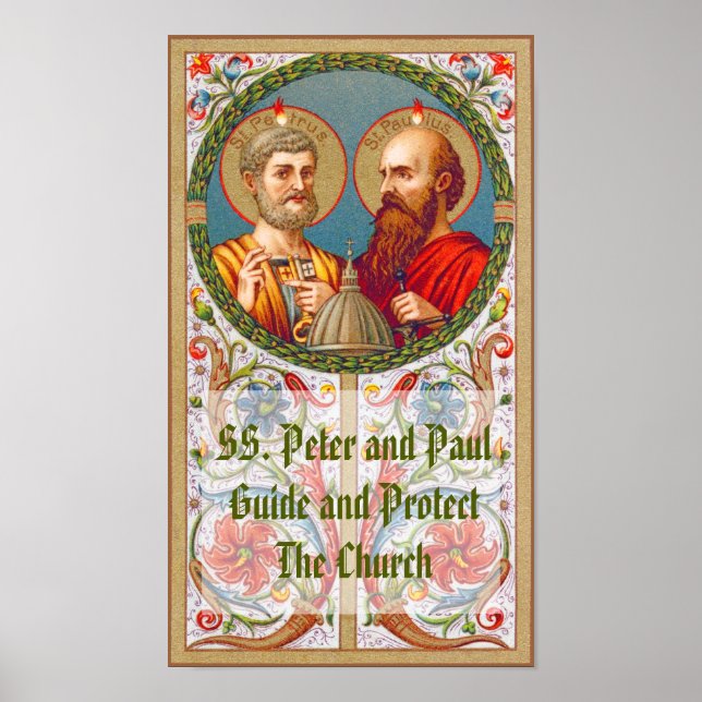 Póster SS. Peter and Paul, Apostles (JMAS 01) (Frente)