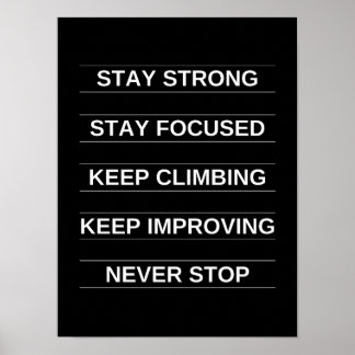 Póster SS, SF, KC, KI, NS - Poster motivacional