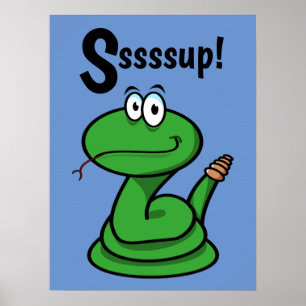 Póster Sssssup! Serpiente