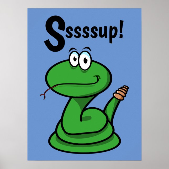 Póster Sssssup! Serpiente (Frente)
