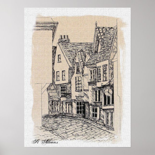 Póster St Albans (Frente)