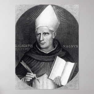 Póster St Albertus Magnus, 1851