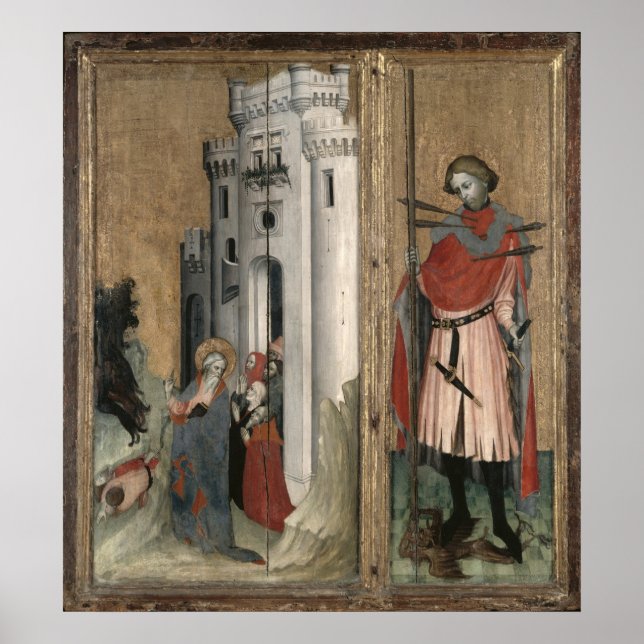 Póster St. Andrew Chasing Demons from the Town (Frente)