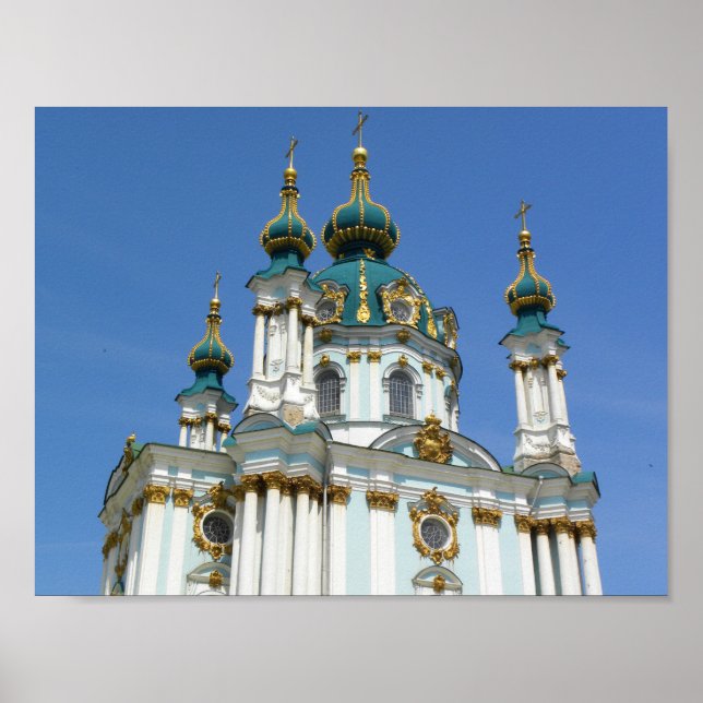 Póster St Andrew’s Kyiv (Frente)
