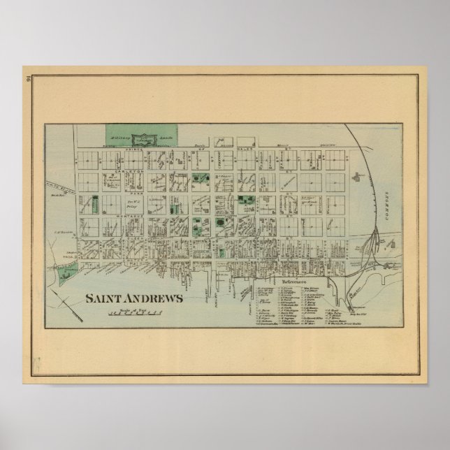 Póster St Andrews NB (Frente)