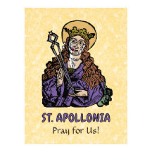 St. Apollonia con Poster de Diente Pulado (Nurembe