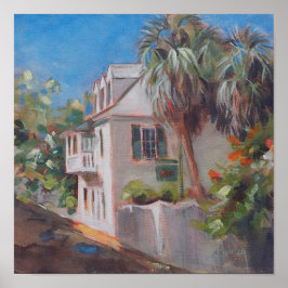 Póster St. Augustine Aviles Street Florida