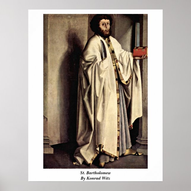 Póster St. Bartholomew By Konrad Witz (Frente)