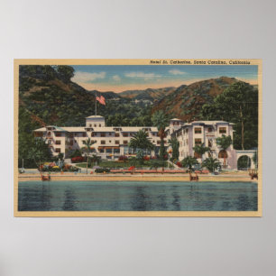Póster St. Catherine del hotel en Santa Catalina,