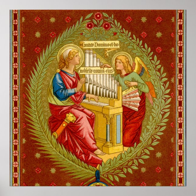 Póster St. Cecilia of Rome (SNV 36) (Frente)