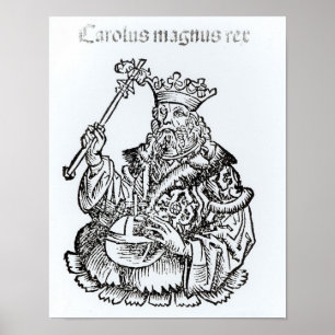 Póster St. Charles de "Liber Chronicarum"