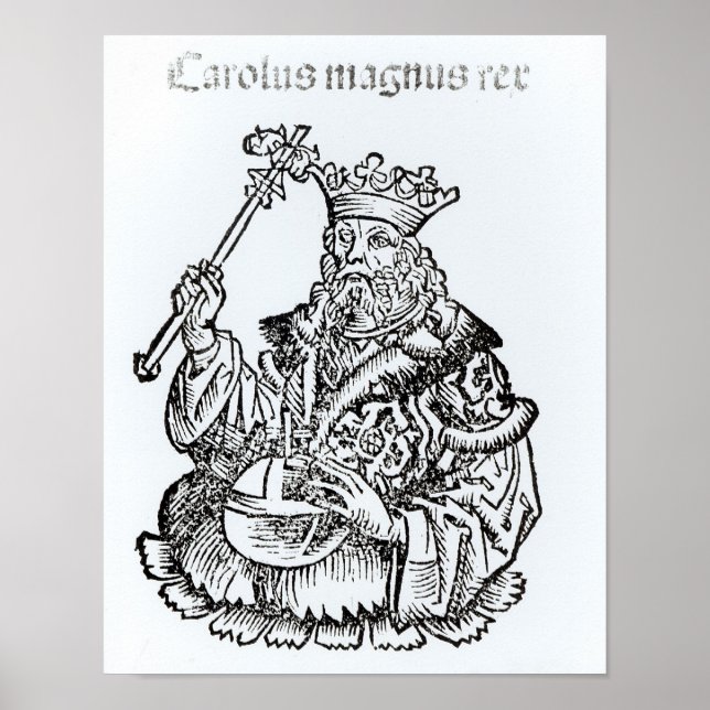 Póster St. Charles de "Liber Chronicarum" (Frente)