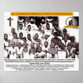 PÓSTER ST CHARLES LWANGA Y AMIGOS