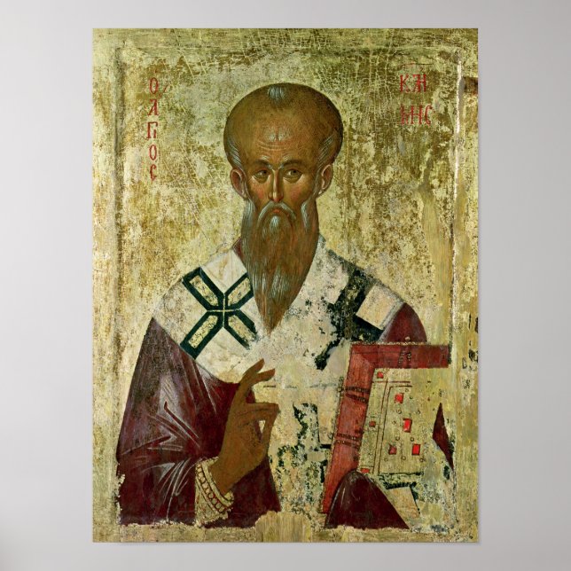 Póster St. Clement, siglos XIV-XV (Frente)