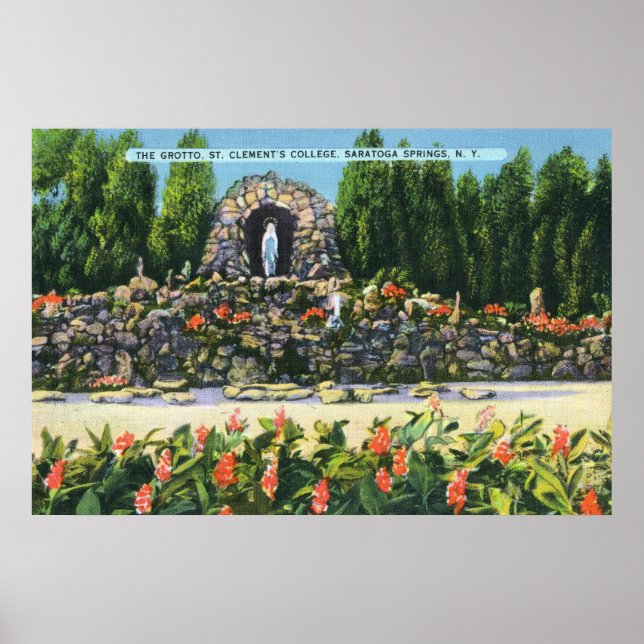 Póster St. Clement's College Grotto (Frente)