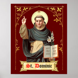Póster St. Dominic Preaching (BEN 002) 