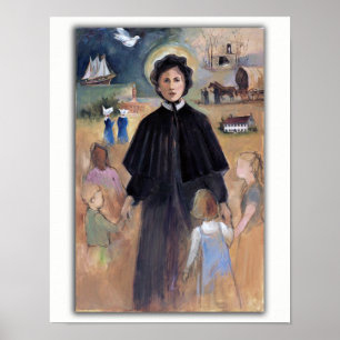 Póster St. Elizabeth Ana Seton