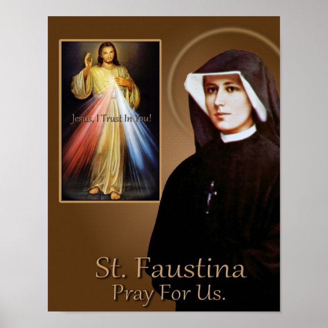 PÓSTER ST FAUSTINA (Frente)