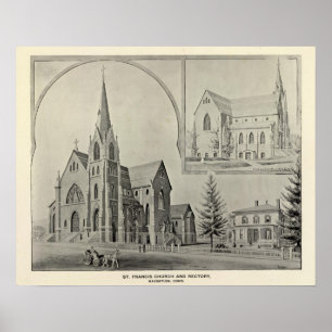 Póster St Francis Church, Naugatuck