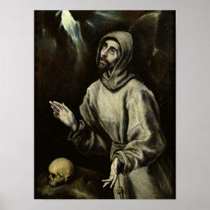 Póster St Francis de Assisi