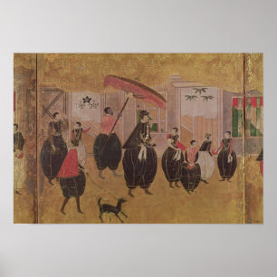 Póster St. Francis Xavier  and his entourage