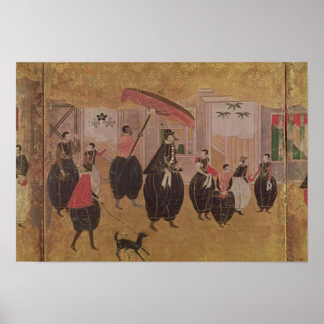 Póster St. Francis Xavier  and his entourage (Frente)
