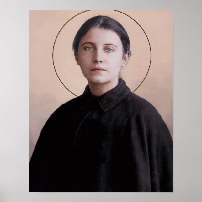 Póster St. Gemma Galgani (Frente)
