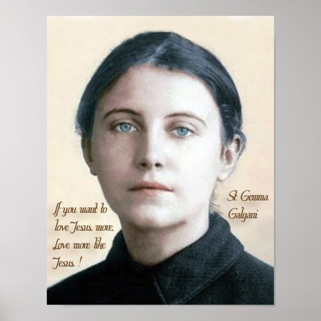 Póster ST Gemma Galgani (Frente)