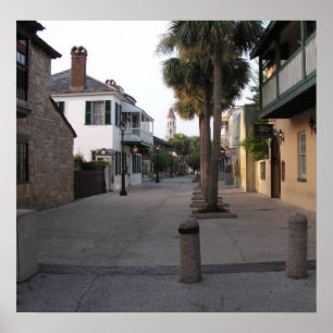 Póster St. George Street, St. Augustine