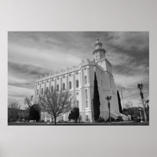 Póster St. George, Utah LDS Temple