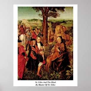 Póster St. Giles Y El Corazón De San Giles