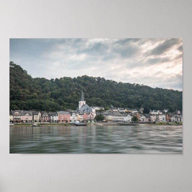 Póster St. Goar am Rhein Deutschland (Frente)