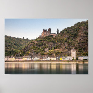 Póster St. Goarshausen - Burg Katz